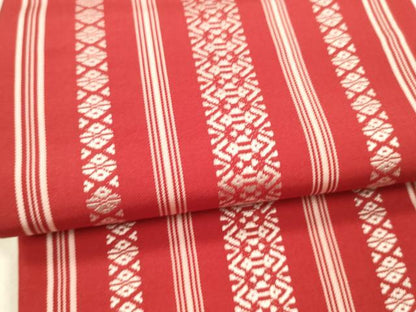 平和屋着物●本場筑前博多織 半幅帯 献上 証紙付き 正絹 逸品 DAAX5787cm