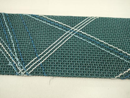 平和屋着物＊夏物 八寸名古屋帯 抽象文様 正絹 逸品 DAAX5895cm