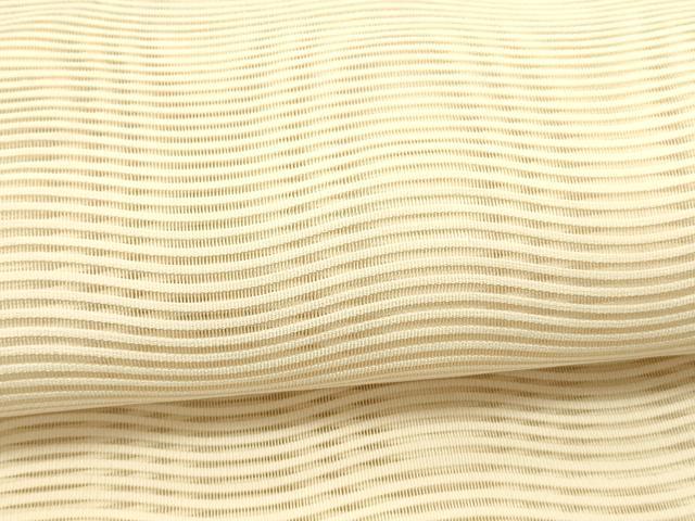 平和屋着物＊夏物 絽綴れ 八寸名古屋帯 よろけ縞 正絹 逸品 DAAX5897cm