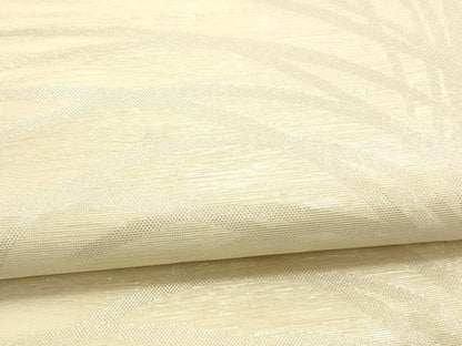 平和屋着物＊夏物 六通柄 本袋帯 露草文 銀糸 正絹 逸品 DAAX5904cm