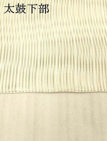 平和屋着物＊夏物 絽綴れ 八寸名古屋帯 草花文 正絹 逸品 DAAX5922cm