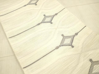 平和屋着物＊夏物 八寸名古屋帯 抽象文様 DAAX5939cm