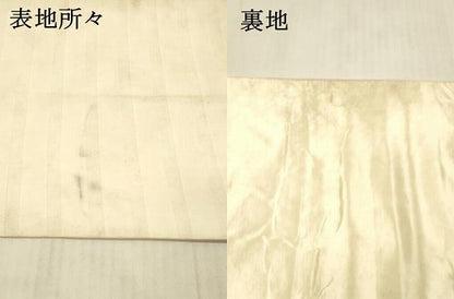 平和屋着物＊夏物 アンティーク 大正ロマン 太鼓柄 京袋帯 総刺繍 朝顔 蜻蛉 金銀糸 正絹 逸品 DAAX5941cm