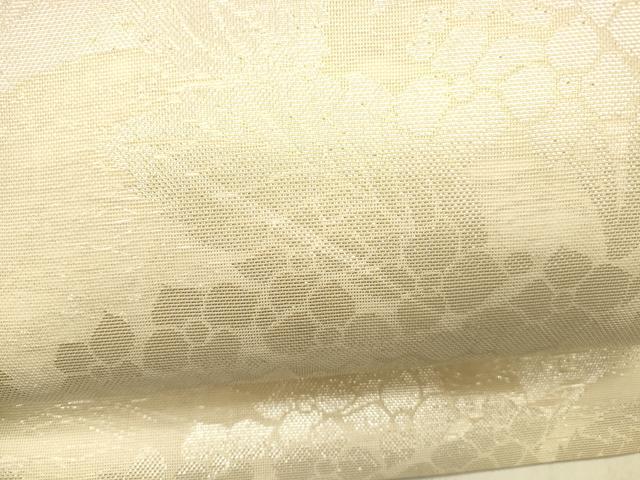 平和屋着物＊夏物　ワンタッチつけ帯　紫陽花　銀糸　正絹　逸品　DAAX5970cm 平和屋着物＊夏物 ワンタッチつけ帯 紫陽花 銀糸 正絹 逸品 DAAX5970cm