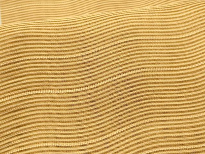 平和屋着物＊夏物 絽綴れ 八寸名古屋帯 よろけ縞 杏色 正絹 逸品 DAAX5971cm