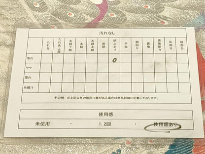 平和屋着物◎六通柄袋帯　唐織　孔雀文　九百錦プラチナ箔　正絹　逸品　DAAX6203jm