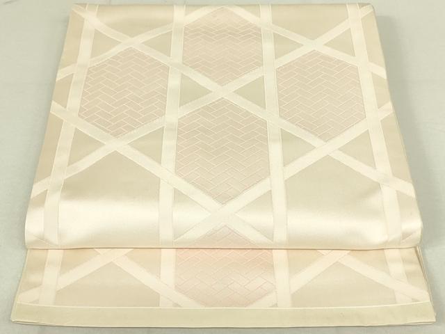 平和屋着物◎六通柄　京袋帯　檜垣文　正絹　逸品　DAAX7244qp