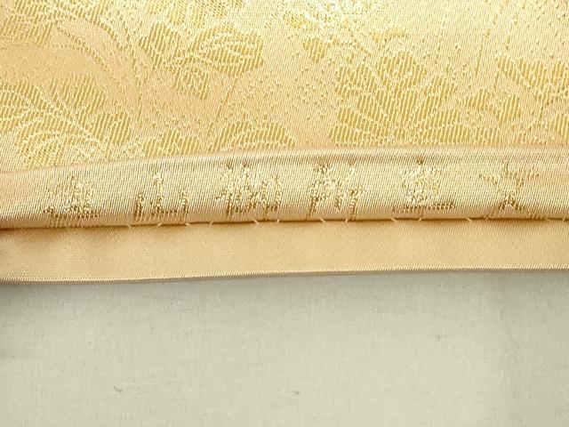 平和屋着物◎六通柄袋帯 唐織 連山御所車文 金銀糸 正絹 逸品 DAAX7517qp