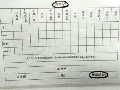 平和屋着物◎六通柄袋帯 唐織 花菱文 金糸 正絹 逸品 DAAX7787qa