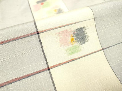 平和屋着物■上質な紬　花間道　正絹　逸品　DAAX8382du