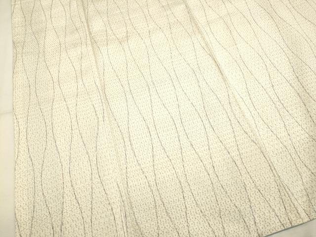 平和屋着物■上質な紬 立涌文 正絹 逸品 DAAX8491du
