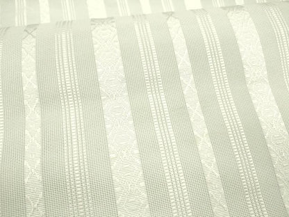 平和屋着物＊夏物 博多織 八寸名古屋帯 献上 藍白色 DAAX8609cm