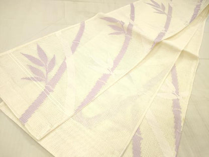 平和屋着物＊夏物 六通柄袋帯 笹竹文 DAAX8615cm