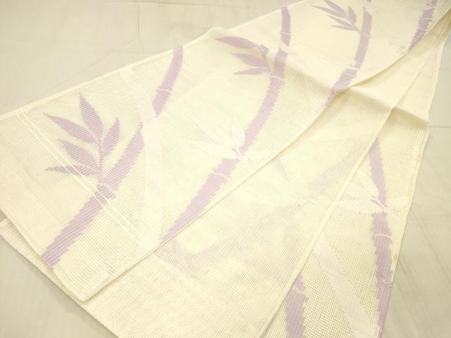 平和屋着物＊夏物 六通柄袋帯 笹竹文 DAAX8615cm