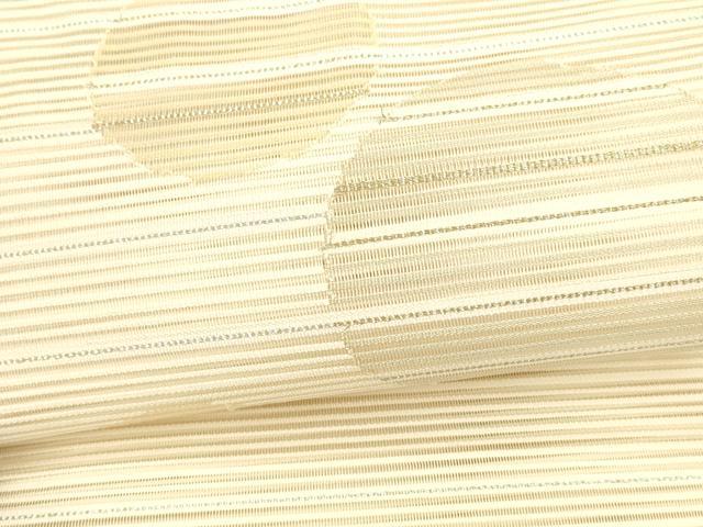 平和屋着物＊夏物 絽綴れ 八寸名古屋帯 丸文 金銀糸 正絹 逸品 DAAX8622cm