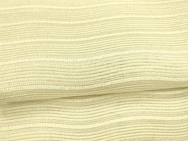 平和屋着物＊夏物 絽綴れ 八寸名古屋帯 よろけ縞 金糸 逸品 DAAX8626cm