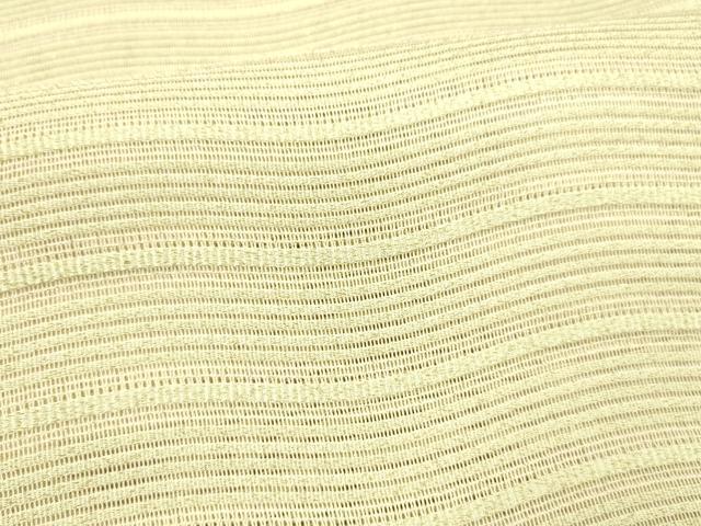 平和屋着物＊夏物 絽綴れ 八寸名古屋帯 よろけ縞 金糸 逸品 DAAX8626cm