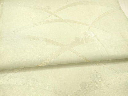 平和屋着物＊夏物 六通柄袋帯 露草文 金銀糸 正絹 逸品 DAAX8656cm