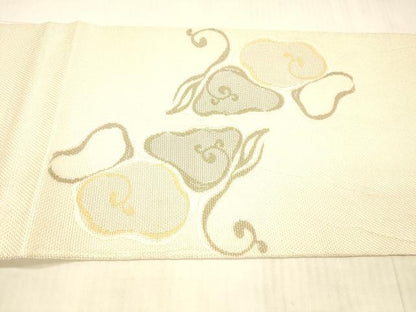 平和屋着物＊夏物 太鼓柄 本袋帯 流水文 金銀糸 正絹 逸品 DAAX8674cm