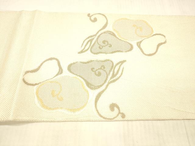 平和屋着物＊夏物 太鼓柄 本袋帯 流水文 金銀糸 正絹 逸品 DAAX8674cm