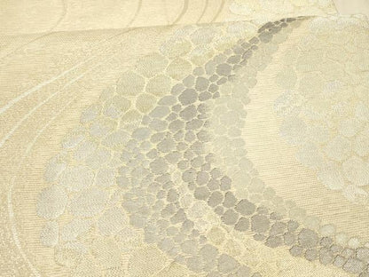 平和屋着物＊夏物 六通柄袋帯 薫風 流水文 金銀糸 正絹 逸品 DAAX8682cm