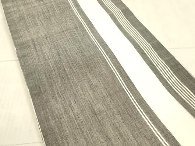 平和屋着物＊夏物 花倉織 花織 両面 全通柄袋帯 流水文 間道 正絹 逸品 DAAX8892cm