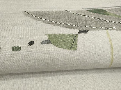 平和屋着物＊夏物 八寸名古屋帯 抽象文様 正絹 逸品 DAAX8893cm