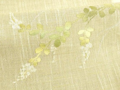 平和屋着物＊夏物 八寸名古屋帯 草葉文 DAAX8899cm