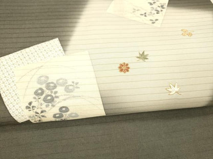 平和屋着物＊夏物 絽塩瀬 九寸名古屋帯 刺繍 草花文 金銀糸 正絹 逸品 DAAX8905cm