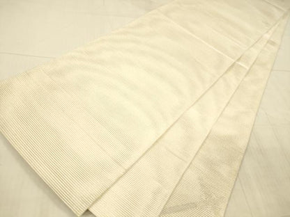 平和屋着物＊夏物 絽綴れ 太鼓柄袋帯 蔦の葉杜若 金銀糸 正絹 逸品 DAAX8907cm