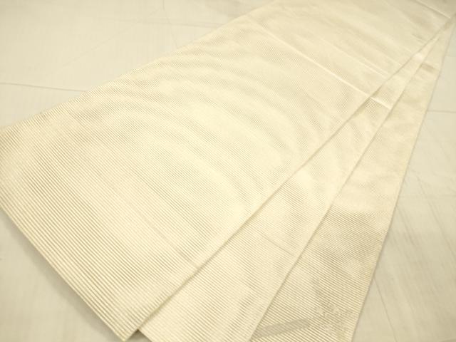 平和屋着物＊夏物 絽綴れ 太鼓柄袋帯 蔦の葉杜若 金銀糸 正絹 逸品 DAAX8907cm