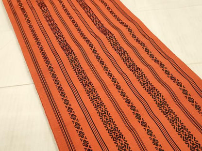 平和屋着物＊夏物 本場筑前博多織 八寸名古屋帯 紗献上 証紙付き 逸品 DAAX8912cm