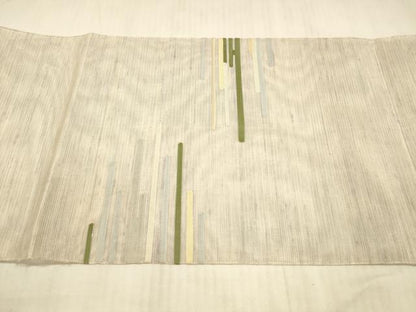 平和屋着物＊夏物 太鼓柄袋帯 霞文 正絹 逸品 DAAX8915cm