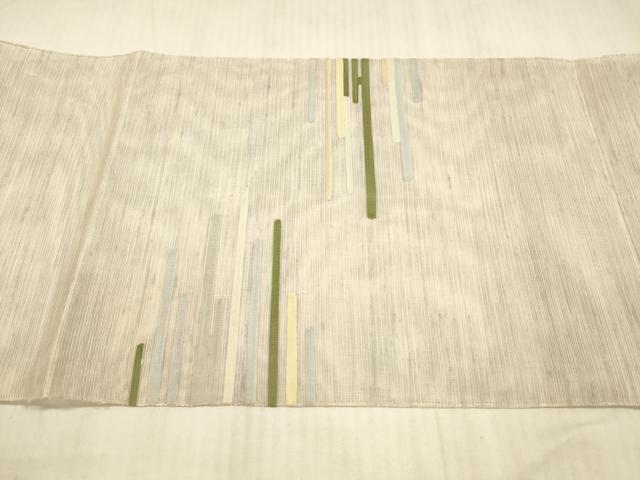 平和屋着物＊夏物 太鼓柄袋帯 霞文 正絹 逸品 DAAX8915cm