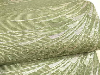 平和屋着物＊夏物 六通柄 京袋帯 抽象文様 銀糸 DAAX8925cm