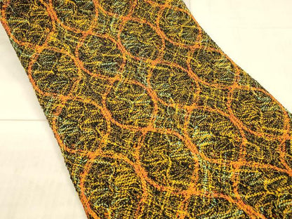 平和屋着物＊夏物 八寸名古屋帯 抽象文様 正絹 逸品 DAAX8932cm