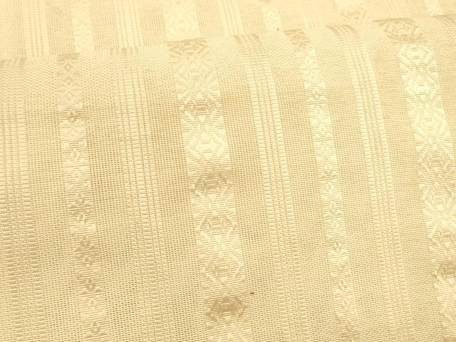 平和屋着物＊夏物 博多織 八寸名古屋帯 献上 丁子色 DAAX8942cm