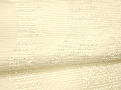 平和屋着物＊夏物 六通柄袋帯 流水文 銀糸 正絹 逸品 DAAX8970cm