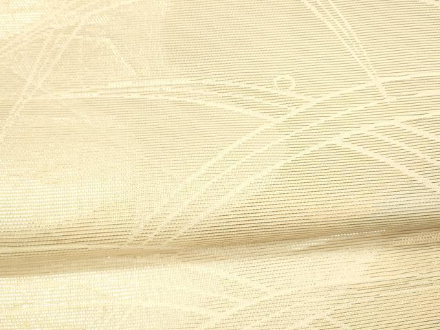 平和屋着物＊夏物 六通柄袋帯 露草文 金銀糸 正絹 逸品 DAAX9000cm