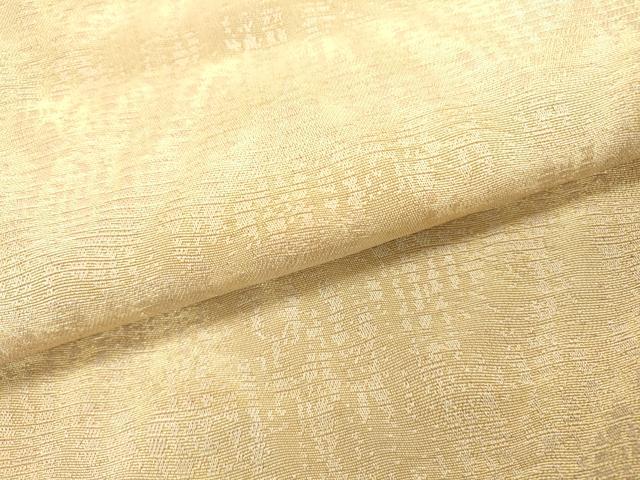平和屋着物▼全通柄袋帯　霞文　金糸　正絹　逸品　DAAX9810fe