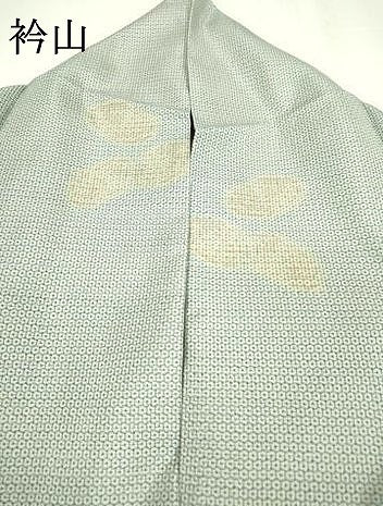 平和屋着物●本場大島紬 100亀甲 総詰め 幾何学文様 正絹 逸品 DAAX9891fe
