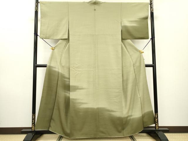 平和屋着物●江戸小紋　訪問着　霞文　暈し染　正絹　逸品　DAAX9894fe