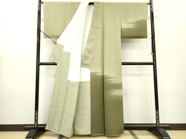 平和屋着物●江戸小紋　訪問着　霞文　暈し染　正絹　逸品　DAAX9894fe