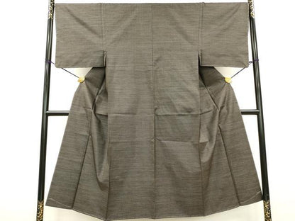 平和屋着物●男性　本場大島紬　亀甲柄　正絹　逸品　未使用　DAAX9905fe