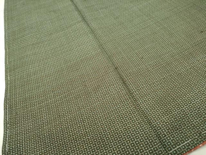 平和屋着物●本場大島紬　80亀甲　総詰め　正絹　逸品　DAAX9949fe