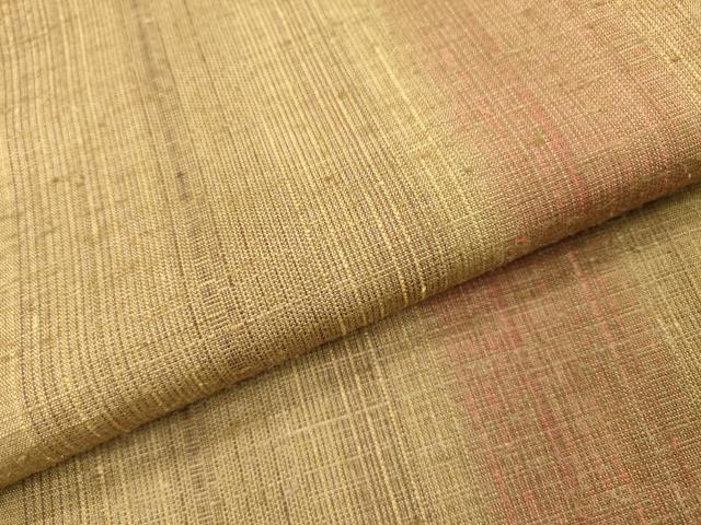 平和屋着物●上質な紬 間道 正絹 逸品 DAAX9951fe
