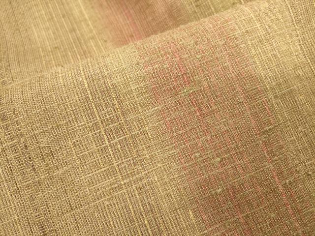 平和屋着物●上質な紬 間道 正絹 逸品 DAAX9951fe