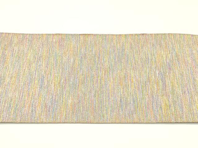 平和屋着物●爪掻き本綴れ 八寸名古屋帯 霞文 金糸 正絹 逸品 DAAY0002ob