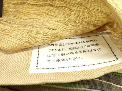 平和屋着物▽京の名門 じゅらく謹製 太鼓柄袋帯 スリーシーズン 春夏秋 すくい織 幾何学文様 正絹 逸品 未使用 DAAY0133ob