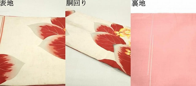 平和屋着物●アンティーク 大正ロマン 全通柄京袋帯 刺繍 舞花文 金銀糸 正絹 逸品 DAAY0185ob